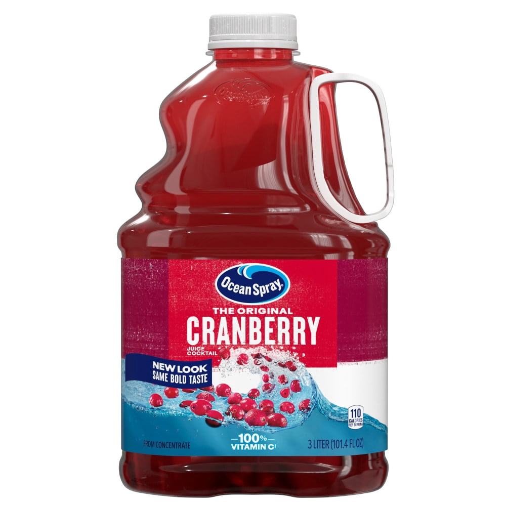 Ocean Spray Original Cranberry Juice Cocktail 3 liter - 3 Pack