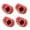 Red, variant on 4-Piece Hinge Pin Retainers Set for TRAXXAS X-MAXX 6S & 8S Monster Trucks Aluminum Alloy for Long-Lasting Use