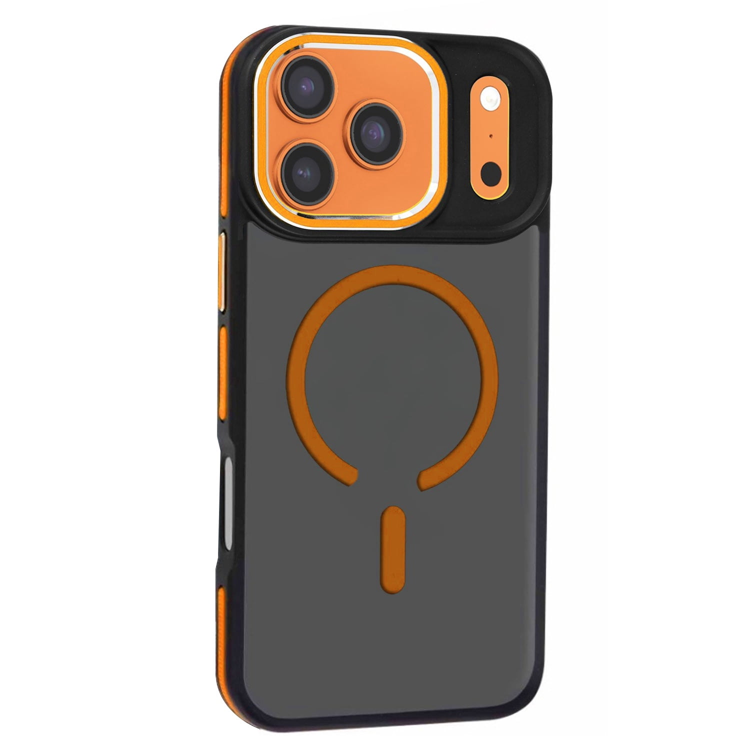 Slim Non-Slip Translucent Matte Wireless Charging Case for iPhone 17 Pro Max