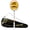Black-Orange, variant on Hundred HBRR-2S033-1 Powertek 1000 Pro Racket with Cover - Black & Orange