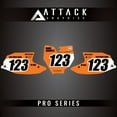 thumbnail image 4 of Attack Graphics Pro Series Number Plate Backgrounds for KTM 50 SX Mini 2017, 4 of 4