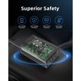 thumbnail image 2 of Inversor de corriente KUNPEAVED 300W de CC 12V a CA 110V con doble USB, 2 of 8