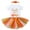 Pumpkin Half Way to One, variant on IBTOM CASTLE Toddler Baby Girls Pumpkin 1st Birthday Outfit Halloween Princess Romper + Tutu Skirt + Headband Clothes Set for Cake Smash Photo Shoot 12-18 Months Pumpkin One