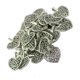 thumbnail image 2 of 100 Piezas De Dijes De Dijes Y Dijes De Corazón Accesorios De Artesanía De Bricolaje Accesorios Colgantes De Collar, Gran Regalo De Bricolaje Para Fam Zulema Encantos de plata antiguos, 2 of 6