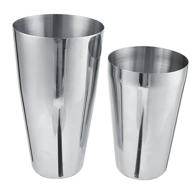 Cocktail Shaker Stainless Steel Wine Cocktail Shaker Set Mixing Making Drinking Container Barware (800/600 ml)