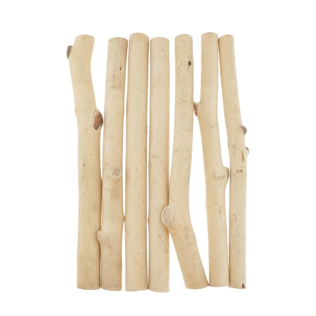 Paquete De 7 Palos Artesanales De Sin Terminar, Palos De Troncos De De 30 Cm Para Decoración Rústica para hogar - De Decoración D Sunnimix Ramas de madera flotante natural
