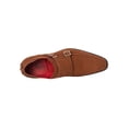 thumbnail image 6 of Jeffery West Suede Monk Shoes, Brown, 6 of 9