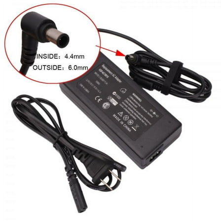 NEW AC Battery Charger for Sony Vaio PCG-71912L vgn-c260e VGN-FS770/W vgn-nr498ew VPCEA46FM ac19v30