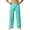 Mint Green, variant on Kureaily Summer Lightweight Casual Pants With Multiple Pockets Solid Color Comfortable Breathable Loose Fit Straight Leg Trousers For Outdoor Travel Hiking Everyday Wear Cargo Pants,Large/(Bronze)