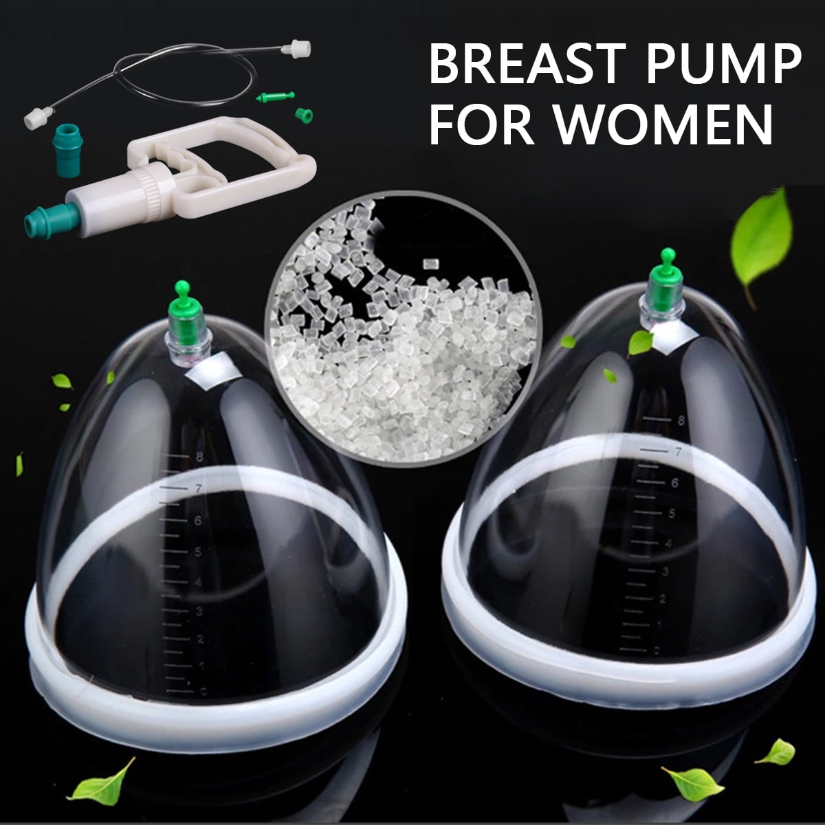 Keyohome Woman Breast Pump Vacuum Cupping Machine with Manual Pump