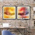 thumbnail image 2 of wall26 Framed Canvas Wall Art for Living Room, Bedroom Vibrant Landscape V Canvas Prints for Home Decoration Ready to Hang - 16"x16"x2 Panels, 2 of 4