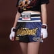 thumbnail image 4 of Calzoncillos De Boxeo Pantalones cortos de boxeo Pantalones cortos de boxeo transpirables Equipo deportivo (XXL Negro Azul), 4 of 7