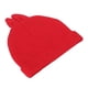 thumbnail image 3 of Gorro para bebé, cálido, transpirable, elástico, suave, bonito gorro infantil con orejas de conejo para recién nacidos, niños y niñas, color rojo, 3 of 10