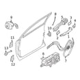 thumbnail image 2 of Genuine Nissan OE Bracket-Outside Handle Rh 80610-6LE5B, 2 of 10