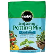 Miracle-Gro Seed Starting Potting Mix, 8 qt. 2-Pack