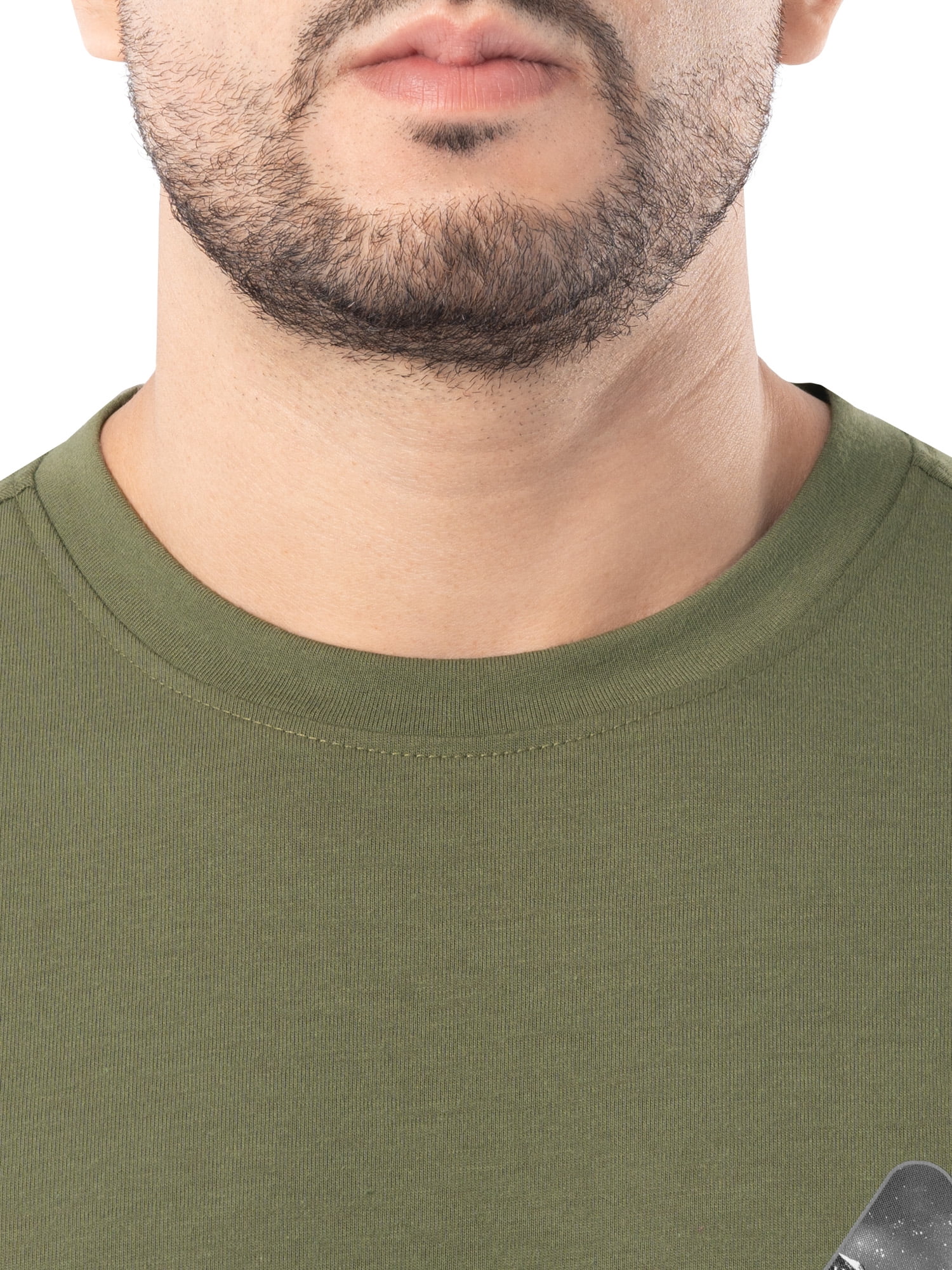 Ozark Trail Men's Active Graphic Tee with Long Sleeves, Sizes S-3XL