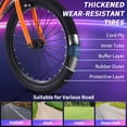 thumbnail image 4 of ICEELF 20 Inch Light Up Kids Bike with Rainbow Frame & Wheel Lights, Toddler Bicycle with Kickstand for Boys Girls Ages 7-12, 4 of 10