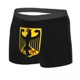 thumbnail image 4 of Coat Of Arms Of Germany Underwear Men Breathbale German Flag Eagle Boxer Briefs Shorts Panties Soft Underpants For Male, 4 of 7