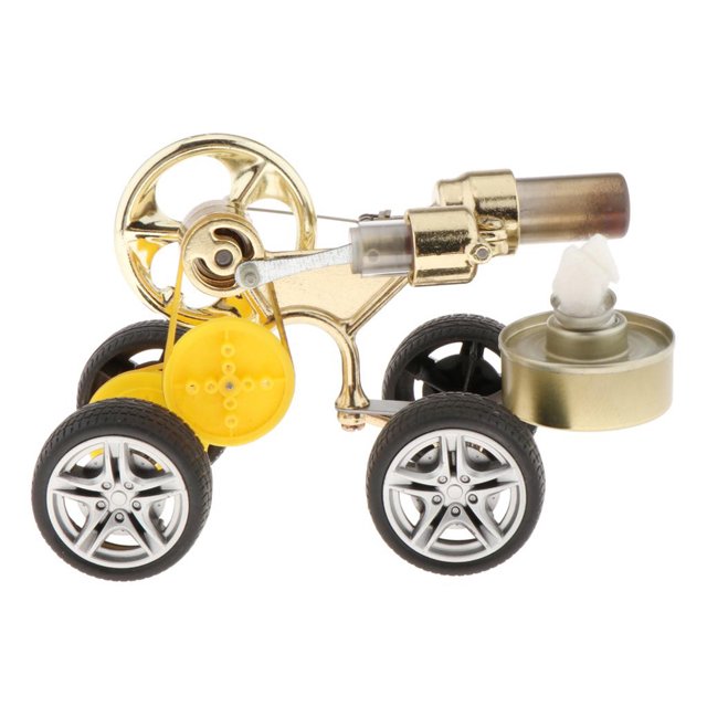 Vogacara Modelo Vintage de coche, juguete artesanal para manualidades, tecnología de ciencia, decoración Experimental, vehículos, juguetes educativos, Juguetes Educativos Vogacara FN009909-00B