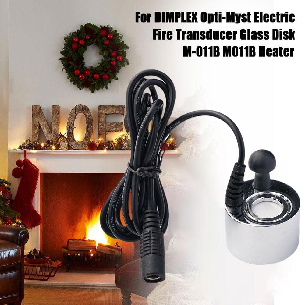 wnpxqnt For DIMPLEX Opti-Myst Electric Fire Transducer Glass Disk