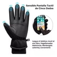 thumbnail image 3 of Guantes Gruesos Nieve Impermeables A Prueba De Viento Frio, 3 of 7