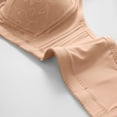 thumbnail image 4 of FhsagQ Bra Bras for Women Bodysuit Thong Ladies' Autumn and Winter New Collection Adjustable Bra without Steel Ring Large Chest Display Small Upper Support Comfortable and Glare Underwear Rose Gold 36, 4 of 5