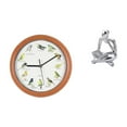 thumbnail image 1 of Escultura De Reloj De Pájaro Melódico Para Decoración Artística Del Hogar Y La Oficina Con Diseño De Pájaro Abstracto Y Reloj De Pared Contemporáneo., 1 of 8
