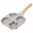 thumbnail image 1 of Stone Non Stick Pan Egg Hamburger Frying Pan Pan Bottom Thickened And Deepened Flat Bottom Induction Cooker Universal Mini Omelette Pan Kitchenware Set Mini Rice Cooker Food Cooker Portable Kitchen, 1 of 4