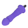 thumbnail image 1 of Muscle Massager Head Waterproof Silicone Replacement Head Attachment for Deep Tissue Massager Purple, 1 of 7
