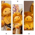 thumbnail image 4 of KAKOWELY León de peluche amarillo de dibujos animados, juguete de peluche para niños, regalo de cumpleaños, 4 of 4