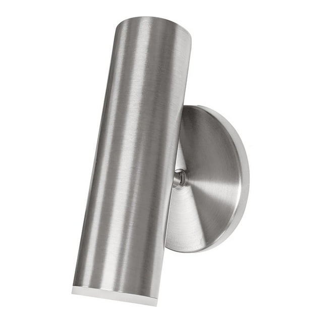 Dainolite Applique Murale Moderne en Métal 1-Light 6W en Chrome Satiné