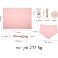 thumbnail image 6 of Baby Gift Set for Newborn New Baby Gift Set - 6 PCS Newborn Baby Essentials Baby Bath Set with Baby Blanket Baby Rattle - New Born Baby Girls Gift & Baby Boy Gifts for Baby Shower (Bunny-1), 6 of 6