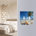 thumbnail image 5 of Dailycode Light Switch Plate Covers 2 Gang Wall Plate Plastics Outlet Covers for Kitchen Home Office Decor Starfish Beach Coconut Tree, 5 of 8