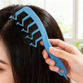 thumbnail image 3 of Professional Portable Home Salon Hair Z Shaped Wide Tooth Comb Detangling Styling Comb, 3 of 7
