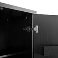 thumbnail image 6 of Christopher Knight Home 70" Kitchen Pantry, 6 Door Shelves, 3 Drawers, Wooden Storage Cupboard, Black, 6 of 13