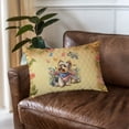 thumbnail image 3 of Yorkshire Terrier Celebrates Spring and Enjoys a Happy Easter Quilt Pillowcase Yorkie Dog Lover Gifts Throw Pillow Cover Bed Home Decor - 02001, 3 of 5