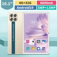 thumbnail image 5 of Android Tablets for Adults, Hwkond High Configuration 10.1inch Tablet 4+32G Ultra-thin HD Display 2.4G/5G WiFi 256G Android Tablet Learning Game Video Office Tablet Dual SIM Communication,Gold, 5 of 8