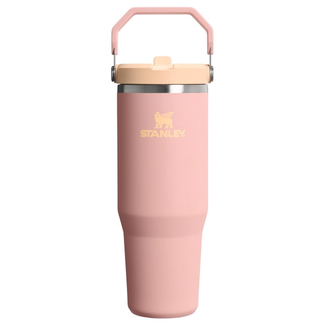 Vaso STANLEY IceFlow 2.0 con tapa, 900 ml, color melocotón