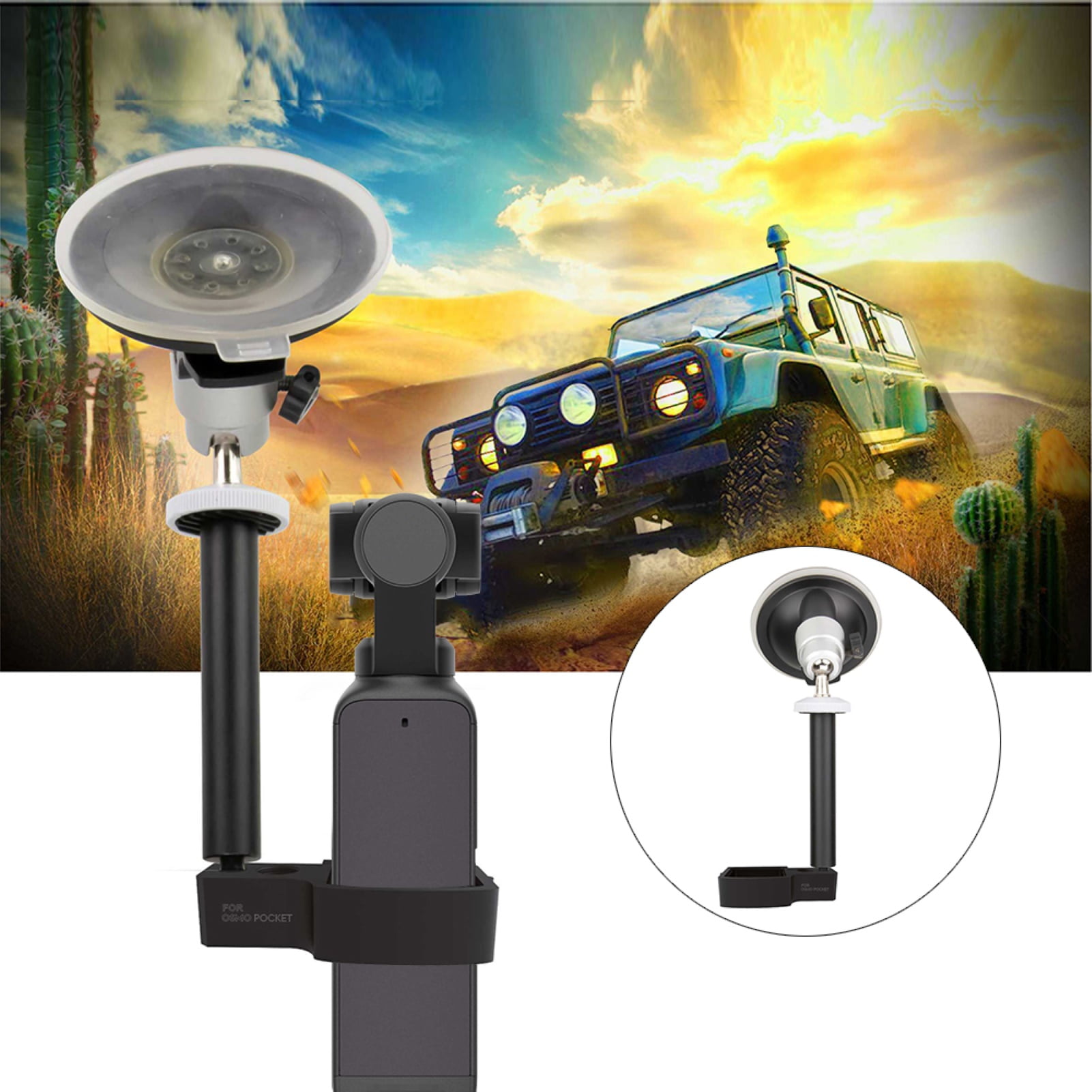Portable Car Mount Holder for DJI Osmo POCKET Palestine Ubuy