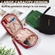 thumbnail image 3 of Bolsa de maquillaje Bolsa de viaje Bolsa de cosméticos Bolsa de tela Bolsa de bolsa con cremallera para mujeres / hombres, aproximadamente 13 * 14 cm MFZFUKR BST3052602-1, 3 of 6