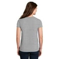 thumbnail image 3 of Gildan Ultra Cotton Women’s T-Shirt, Comfortable Short Sleeve Feminine Tee, Sport Grey, Sizes S-3XL, 3 of 5