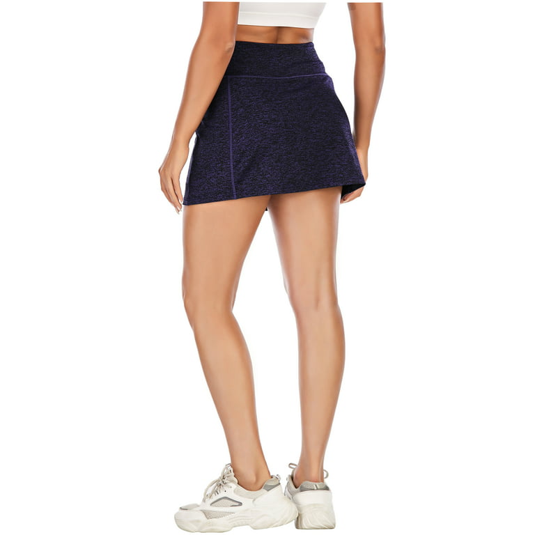 LELINTA Women's Pleated Tennis Skirts with Pockets Shorts Athletic Golf  Skirts Activewear Running Workout Sports Skirt