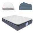 thumbnail image 1 of Colchón King Size + Sábanas + Protector de Colchón Restonic Spring Air Confort, 1 of 7