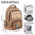 thumbnail image 4 of Bulopur School Capybara Kids Backpack for Girls School Bag Lightweight Multi-Pocket Book Bag for Elementary Students, 4 of 7