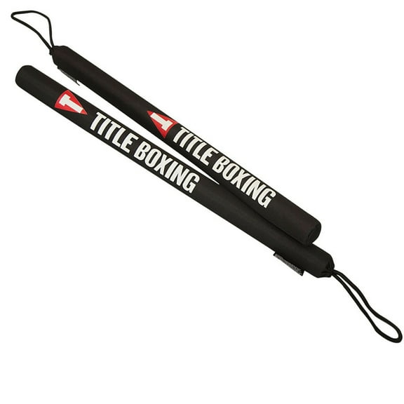 Title Precision Professionally Padded Training Sticks - Black