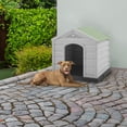 thumbnail image 1 of Casa Casita Hogar Refugio Interior Exterior Mascota Perro Ideal Raza Mediana Grande Plástica Resistente Confortable RIMAX, 1 of 7