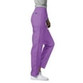 thumbnail image 3 of Adar Universal Scrubs For Women - Tapered Cargo Scrub Pants - 506 - Lavender - M, 3 of 7