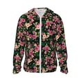 thumbnail image 2 of Lsque Rose Flowers UPF 50+ Lightweight Sun Protection Men's Women's Long Sleeve Shirt, Hoodie Performance -Medium, 2 of 9
