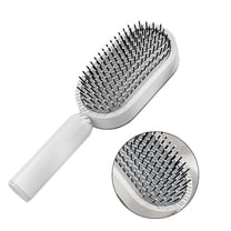 Self Cleaning Hair Brush Air Cushion Detangling Massage Comb Brush for Men and Women
