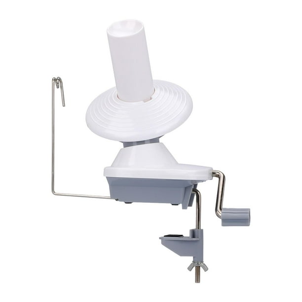 Devanador de Hilo Manual para Tejer Máquina Manual para Hacer Ovillos Bobinadora Portátil de Enrollador Compacto material PP y acero ino